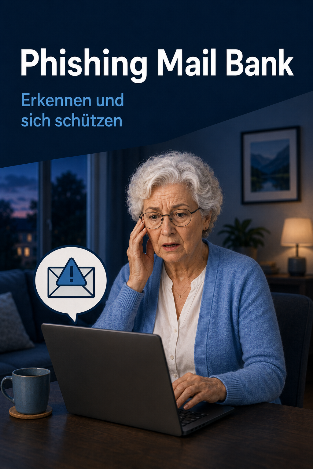 Phishing-Mail im Namen einer Bank