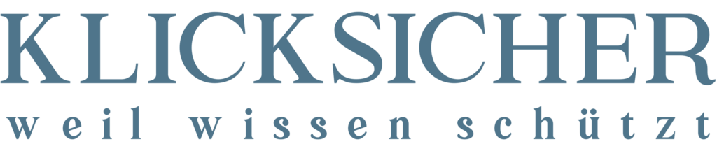 Klicksicher – weil Wissen schützt